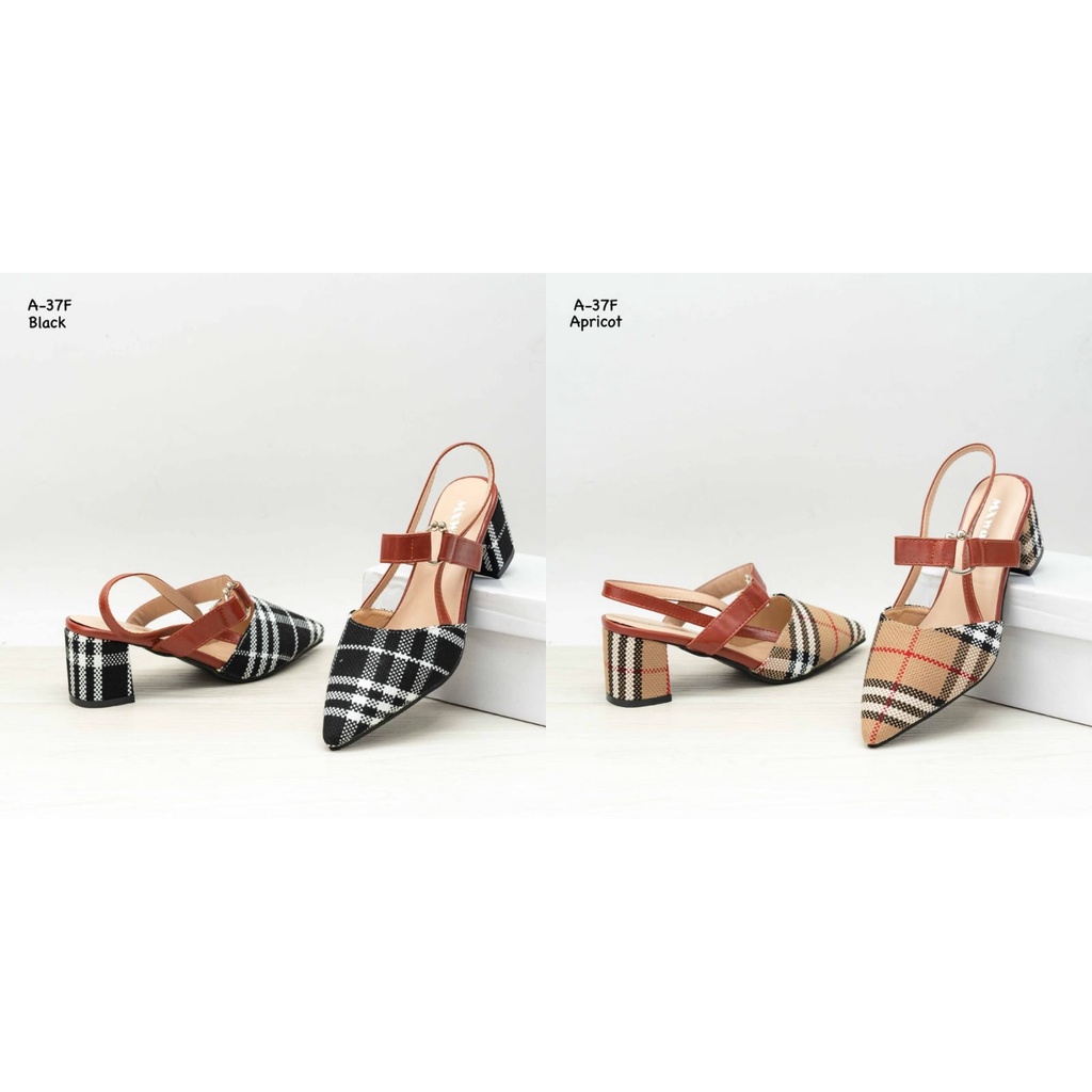 SEPATU CEWEK HEELS FASHION A37F