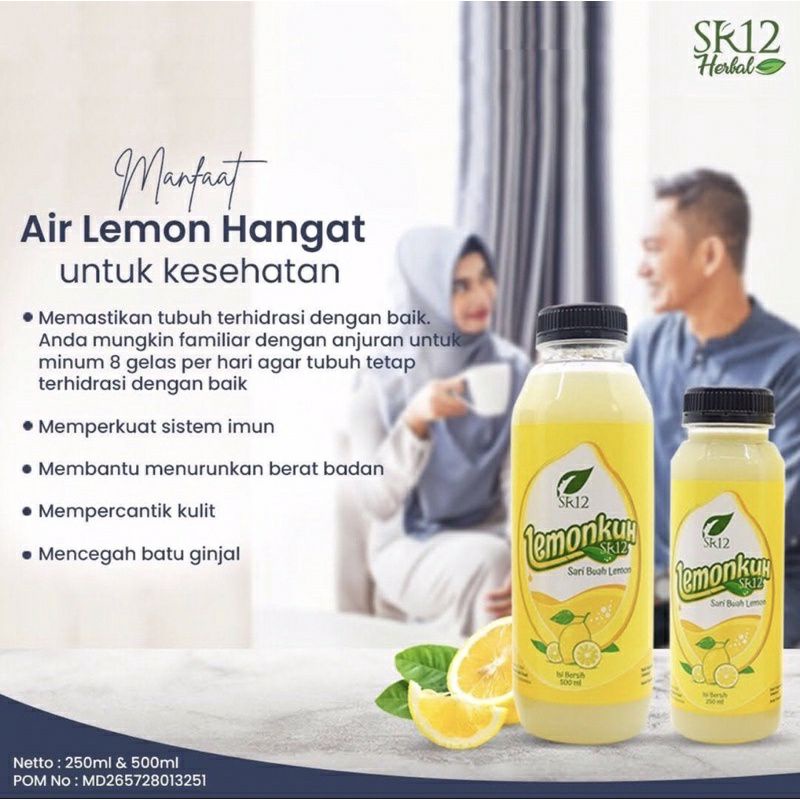 

lemonkuh SR12 500ml || air lemon || vitamin C