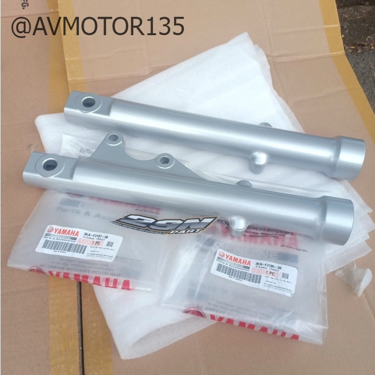 BOTTOM TABUNG AS SHOCK SHOK DEPAN RX KING NEW SET ORIGINAL 3KA