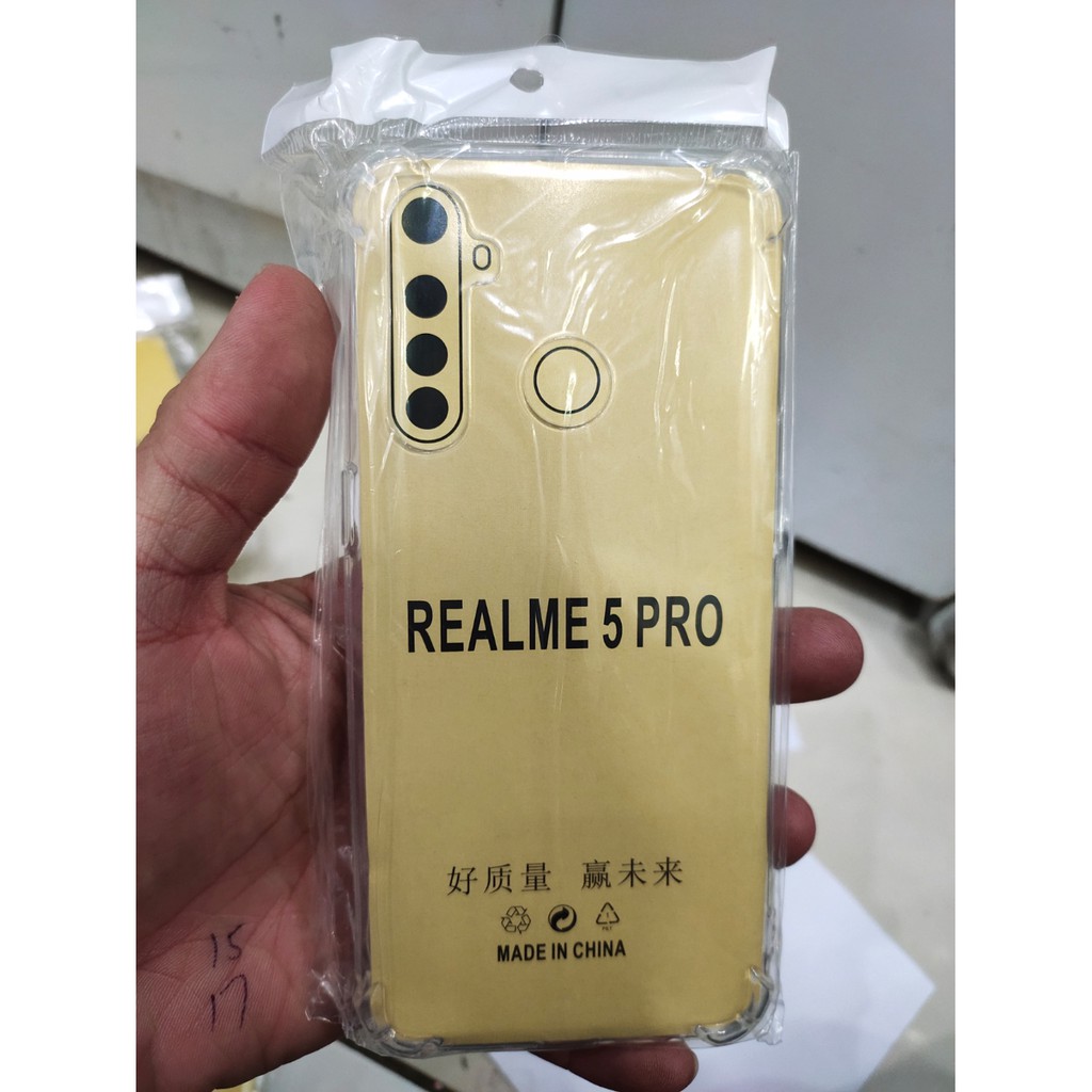 Anticrack Realme 2 2 Pro 3 3 Pro 5 5 Pro 5i 5S Silikon Case Bening Lembut Lentur Transparan Lembut