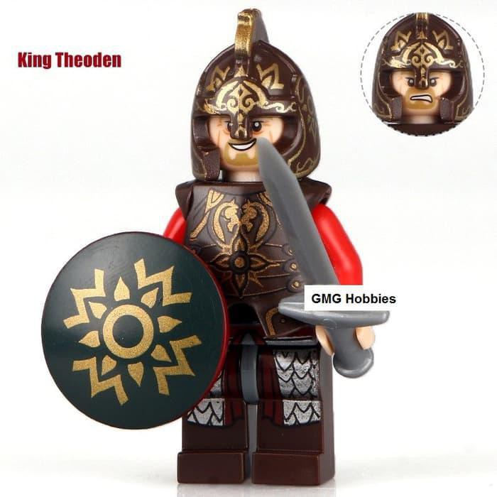 King Theoden PG501 Hobbit Elf LOTR Minifigure Lego KW