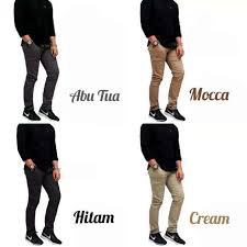 (COD)CELANA CHINO PANJANG  KATUN CHINO CHINO / CELANA KANTORAN KATUN CHINO seze 27-32 COD