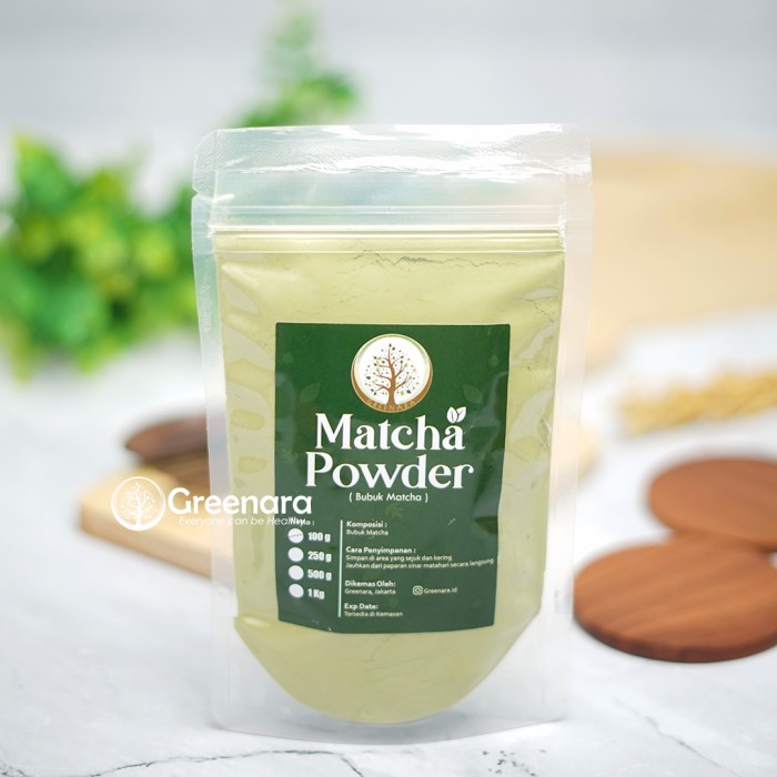 

Ge602G Matcha Powder 100Gr / Green Tea Powder / Teh Hijau Bubuk Ds5