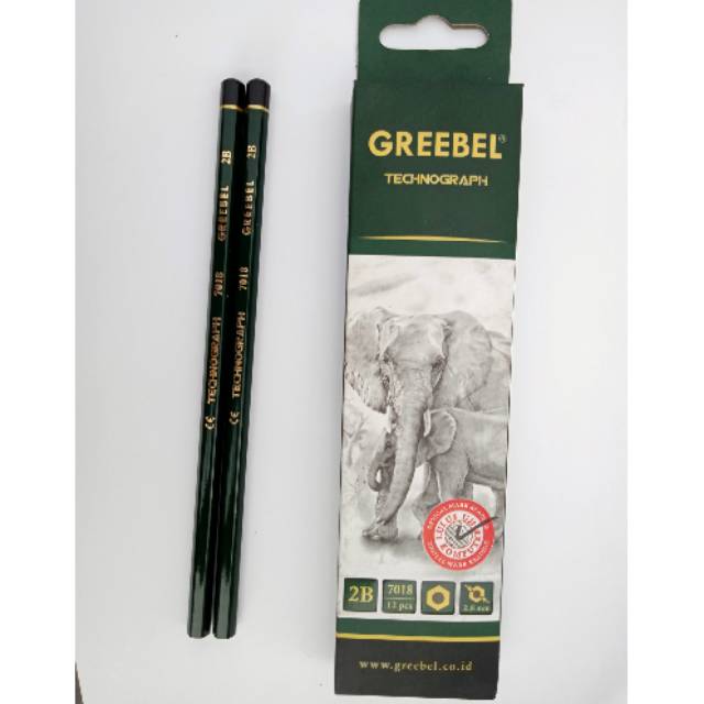 

Pensil 2B Greebel