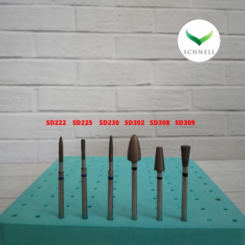 Sintered Diamond Bur/bor dental polish gigi/bur poles gigi palsu