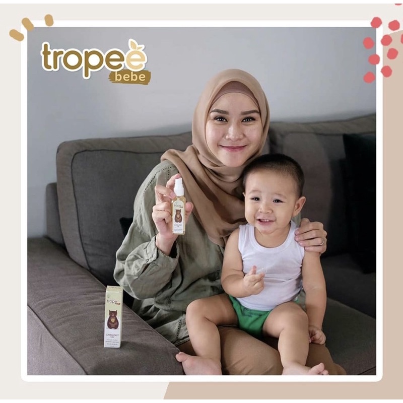 Tropee Bebe - Minyak Kemiri (Candlenut Oil) 100ml