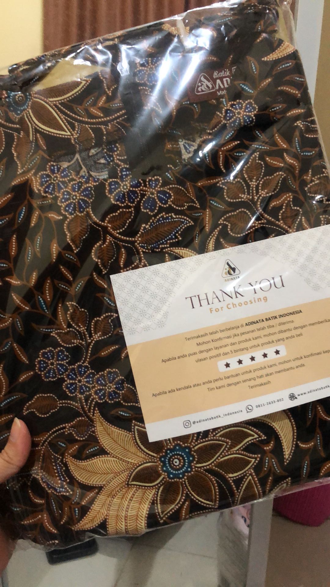 Blouse Adinata Batik Bilqis