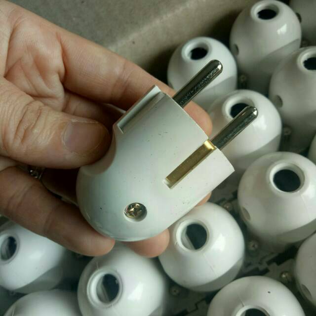 Steker arde broco kepala colokan kabel colokan listrik stop kontak kabel broco bagus steker bulat