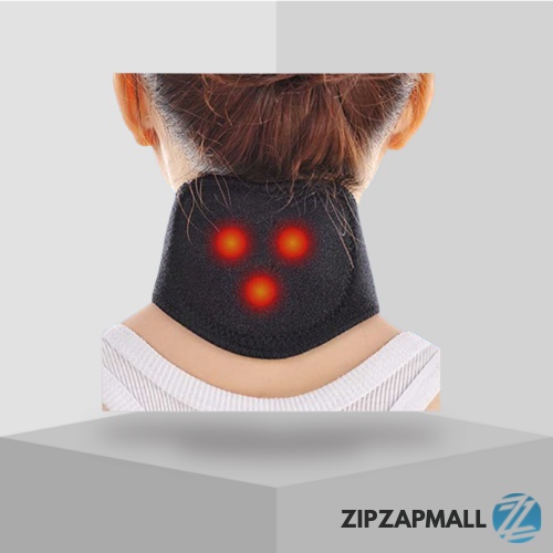 Terapi Leher Magnetic Tourmaline Therapy Neck Massager / Sabuk Terapi Medis Leher Syaraf Kejepit Anak Dewasa Cedera / Alat Terapi Pemanas Sakit Tulang Leher Kaku Lentur Nyaman Kuat Praktis / Alat Terapi Panas Pijat Leher Pereda Nyeri / Magnet Terapi Leher