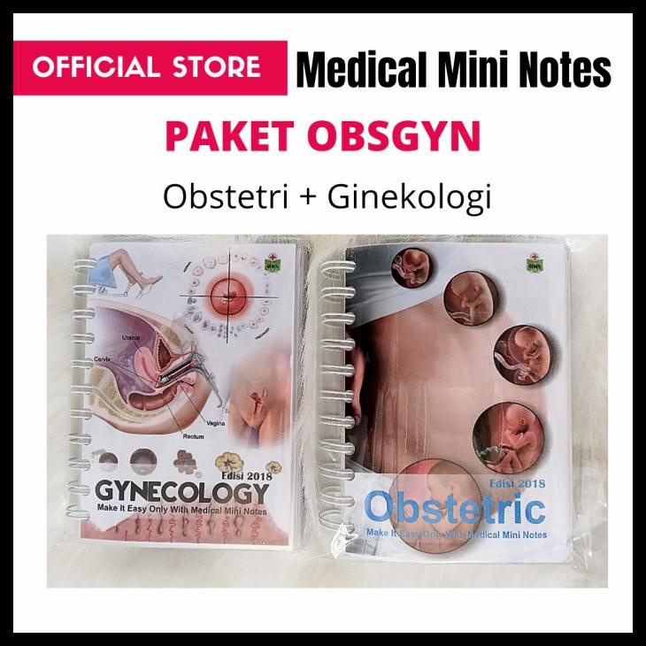 

TERBARUU!! Medical Mini Notes - Paket Obsgyn (Obstetri + Ginekologi + Card) PROMO