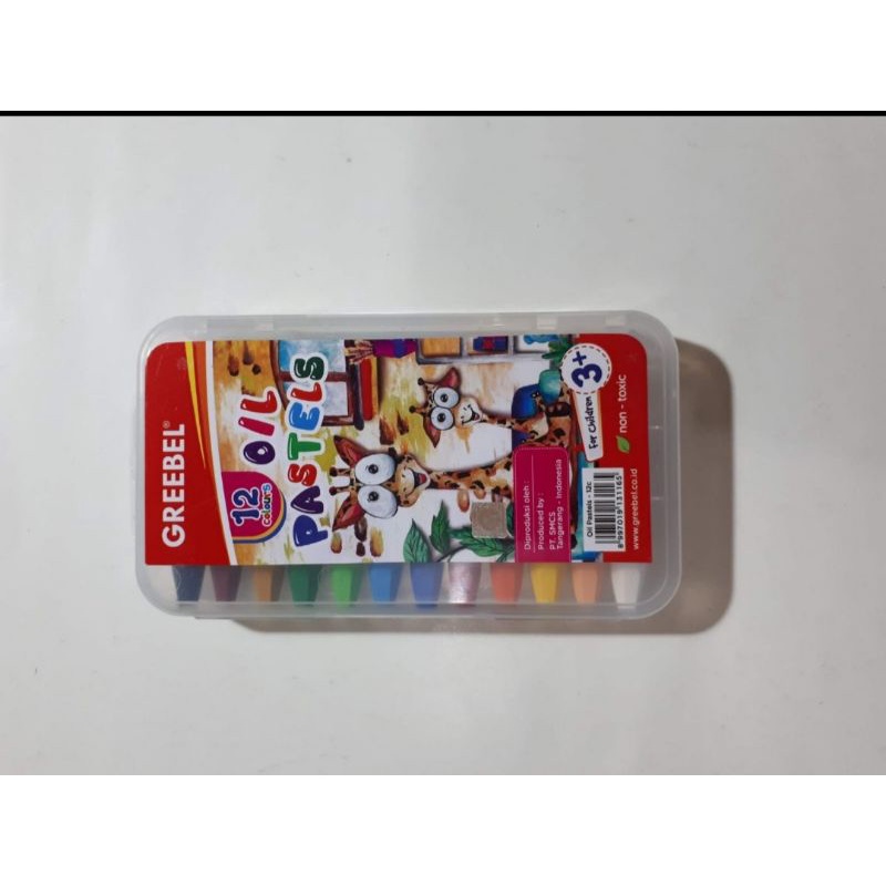 

Greebel Oil Pastel Krayon 12 Warna