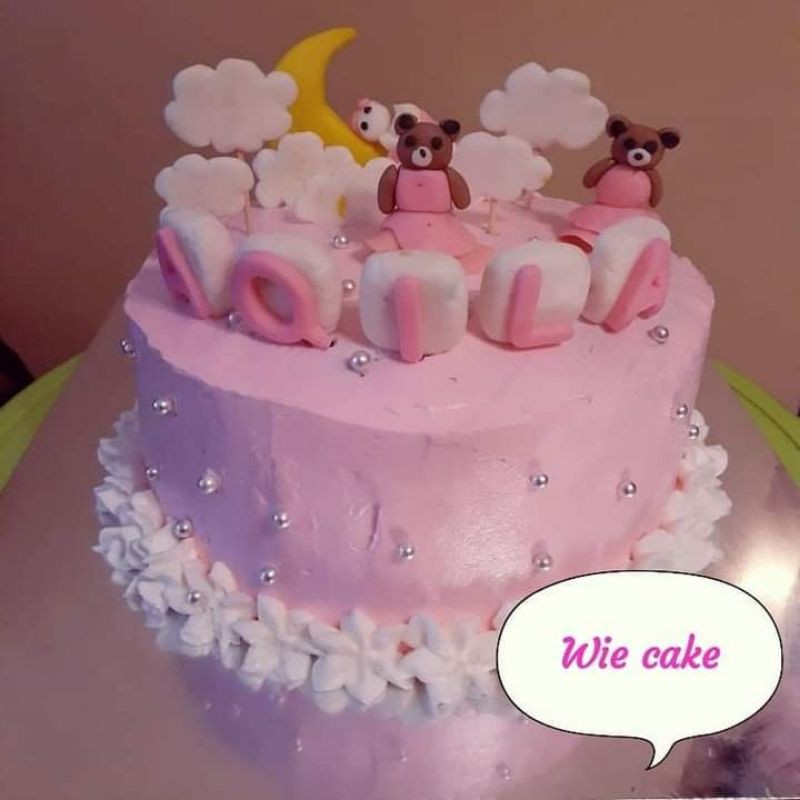 kue ulang tahun/kue ultah beruang/bearcake/kuetartbandung/kueultahbandung