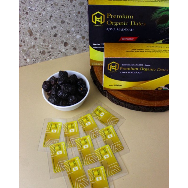 

KURMA AJWA KURMA NABI KURMA AMANAH 1KG GRATIS EMAS