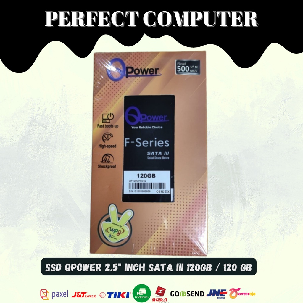 SSD QPOWER 2.5" Inch SATA III 120GB / 120 GB