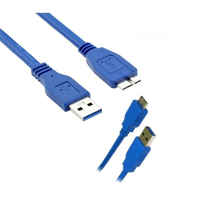 Kabel usb 3.0 to micro b nyk for hdd ssd external case - Cable data hard disk usb3.0