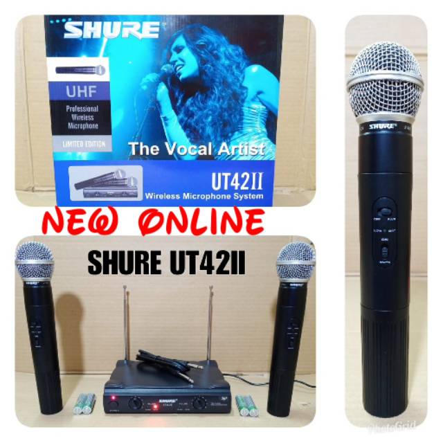 Mic wireless SHURE UT42 ll