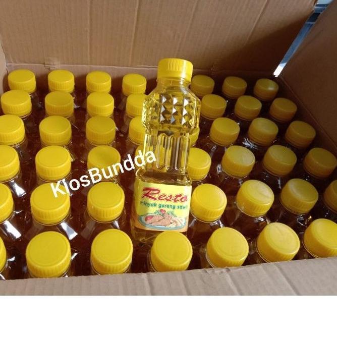 

5.5 FLASH SALE READY MINYAK GORENG RESTO 250ML KEMASAN BOTOL ANTI TUMPAH