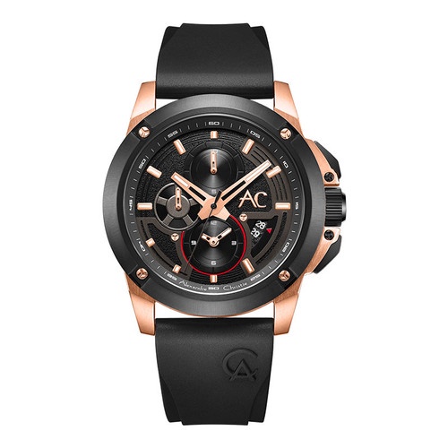 Jam Tangan Pria Alexandre Christie AC 9602 MC RBRBA Chronograph Men B