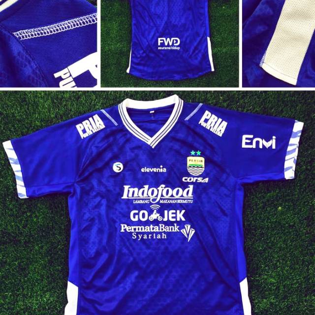 BIRU jersey persib bandung home 2018 2019 gradeori