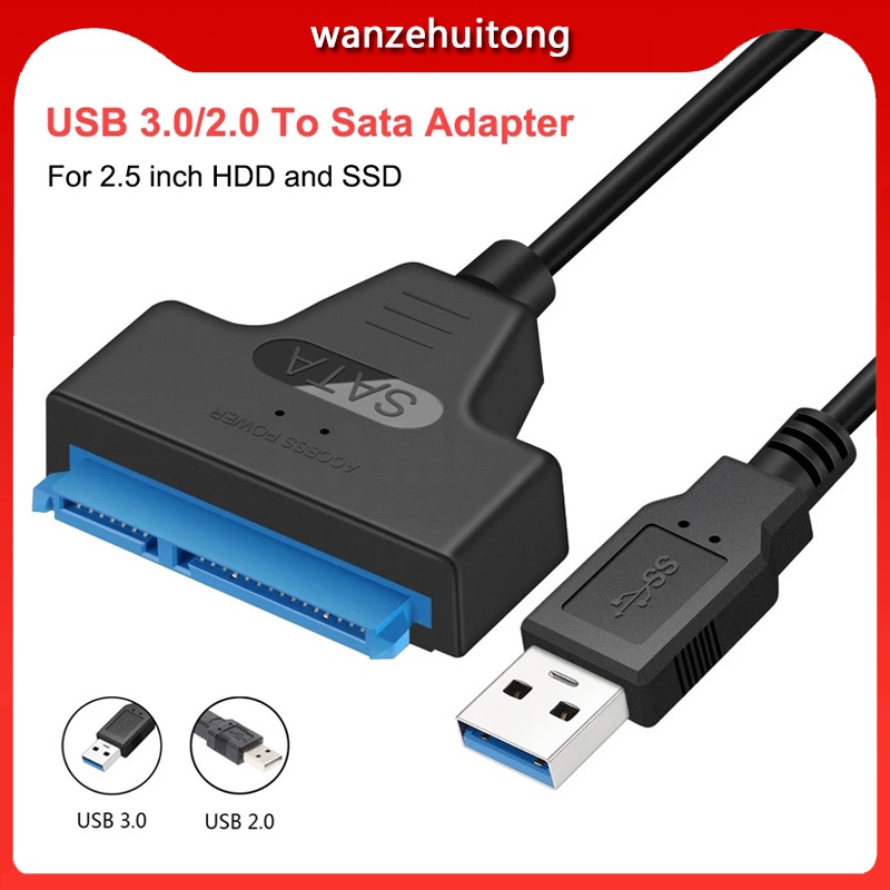 Kabel usb usb sata sata 3ke usb 3.0 Konektor Kabel Komputer usb 2.0 sata Adapter Cable