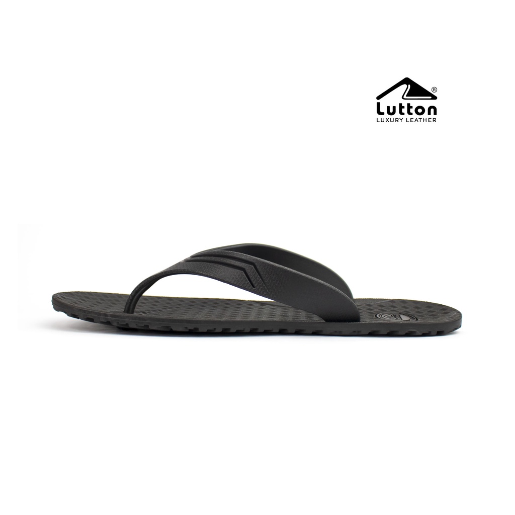 LUTTON - Sandal Jepit Pria Flip Flop Full Karet - SANDAL JAPIT RUBER