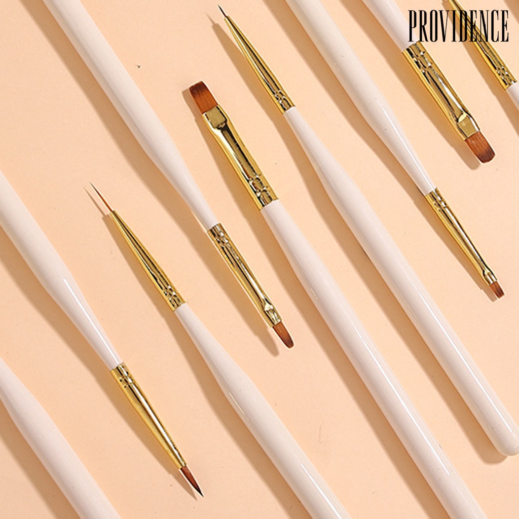 Providence Kuas Nail Art UV Gel Akrilik Bulu Lembut Multifungsi