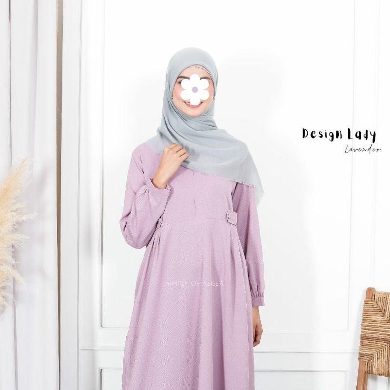 Gamis Lady tory burch | 1 kg muat 3 baju | busui friendly