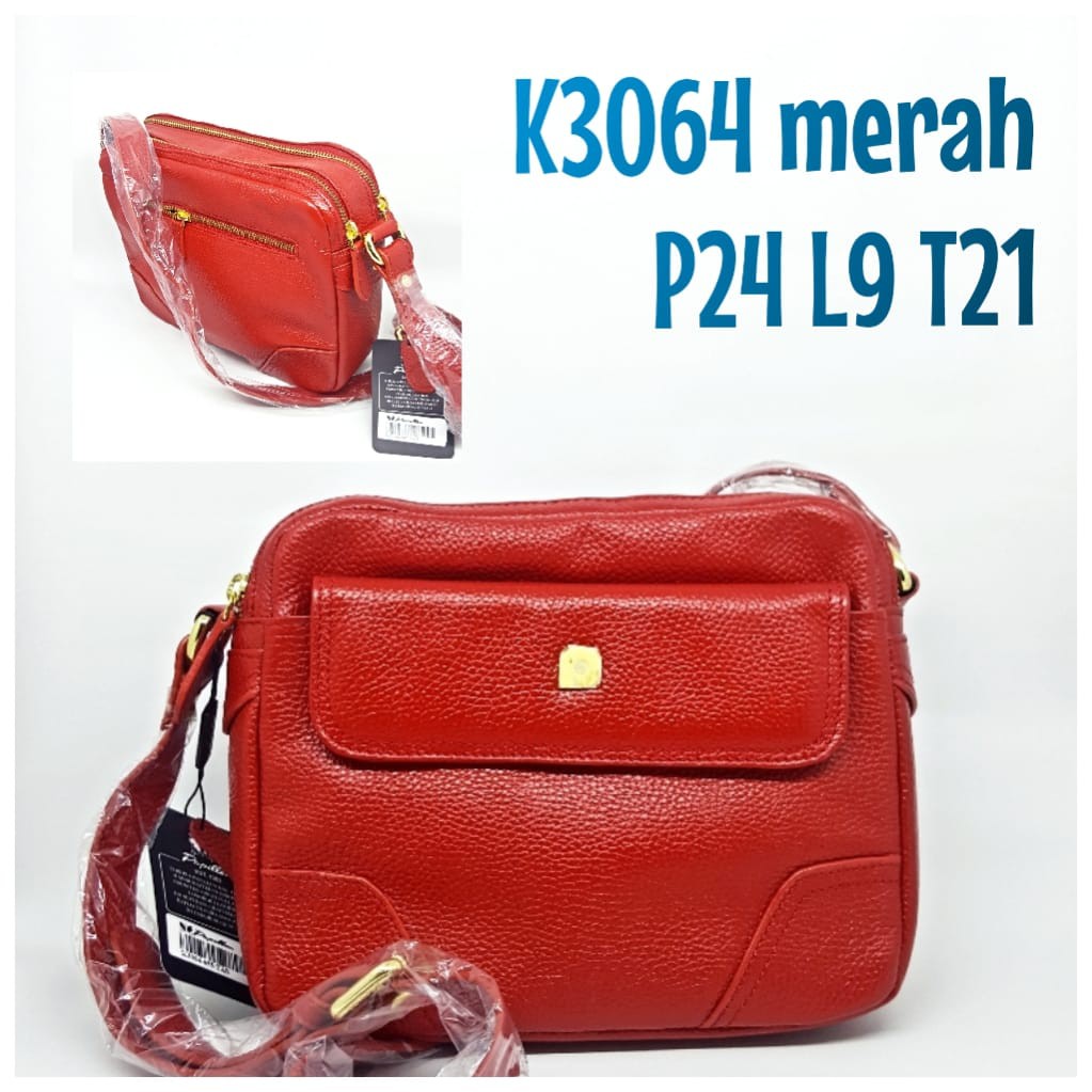 Tas Papillon Original K3064 Merah