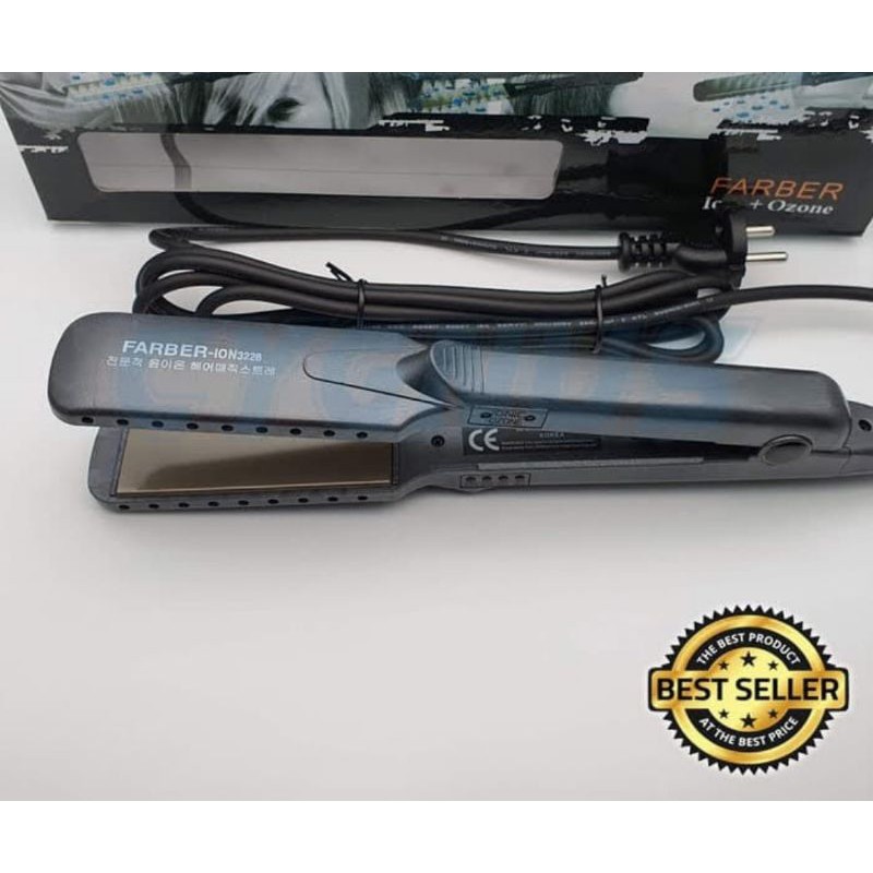 Catok Farber Ion Ozone 3228 / Hair Straightener Farber 3228