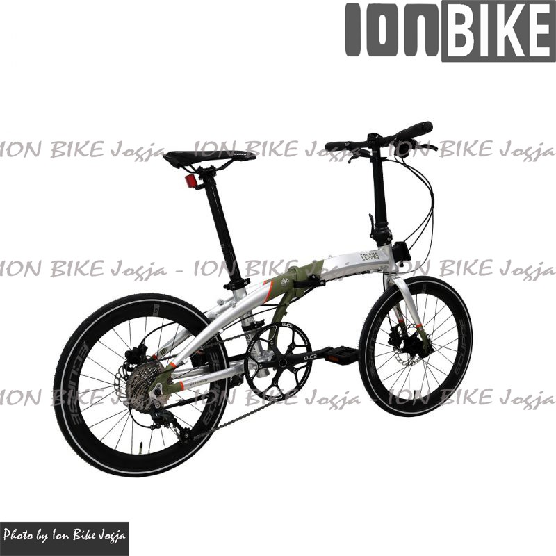 sepeda lipat element ecosmo 10 Save the earth sophia ladjuba edition 10 sp speed murah free ongkir