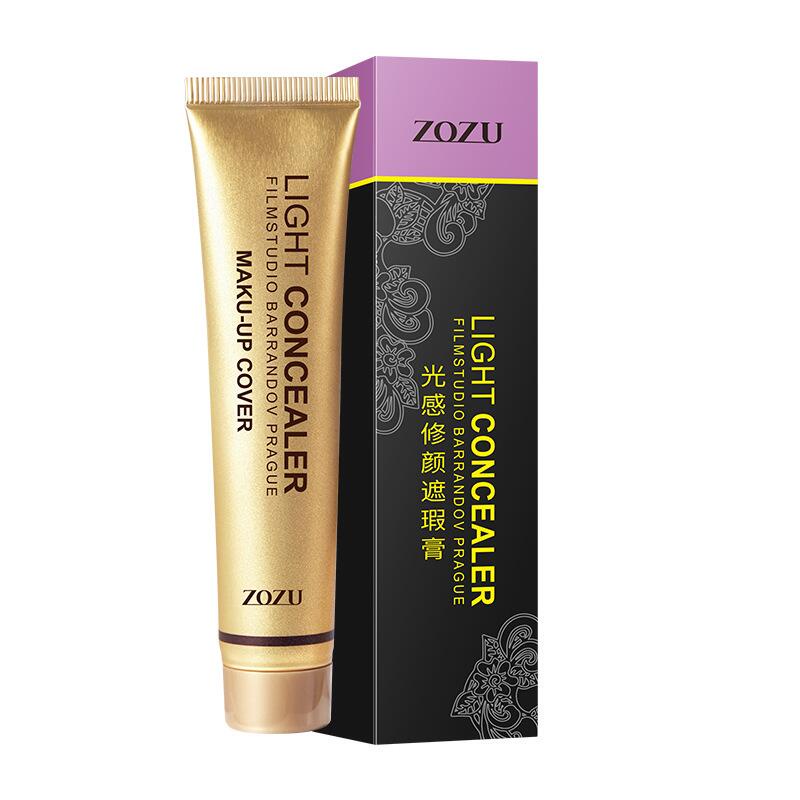 Zozu Light Concealer Foundation Cair Tahan Air Untuk Makeup Wanita