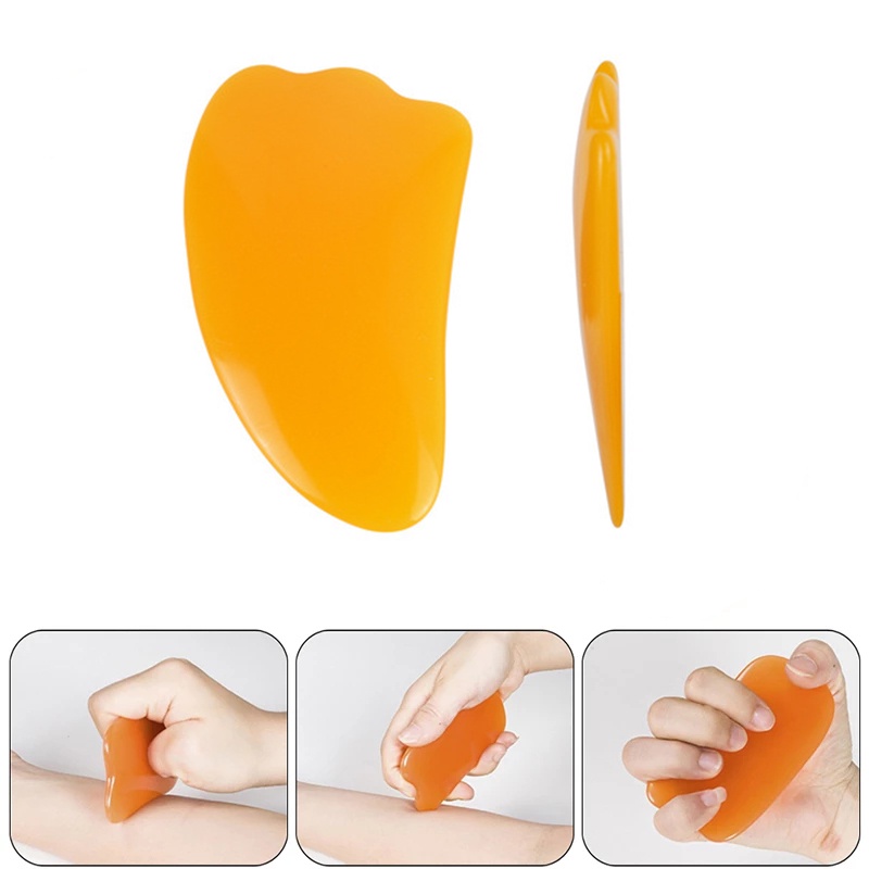 [Natural Resin Gua Sha Massage Tools For Scraping Facial and Body Skin Massage] [Personal Health Care Tools]