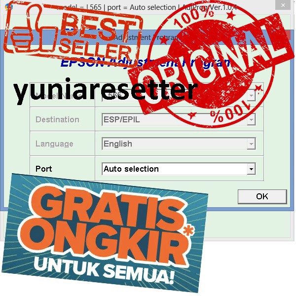 Resetter Epson L565 - Reset Epson L565 Unlimited BANYAK PC