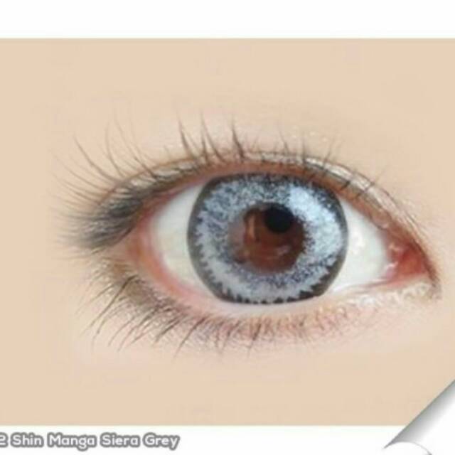 Shin manga softlens/seira grey