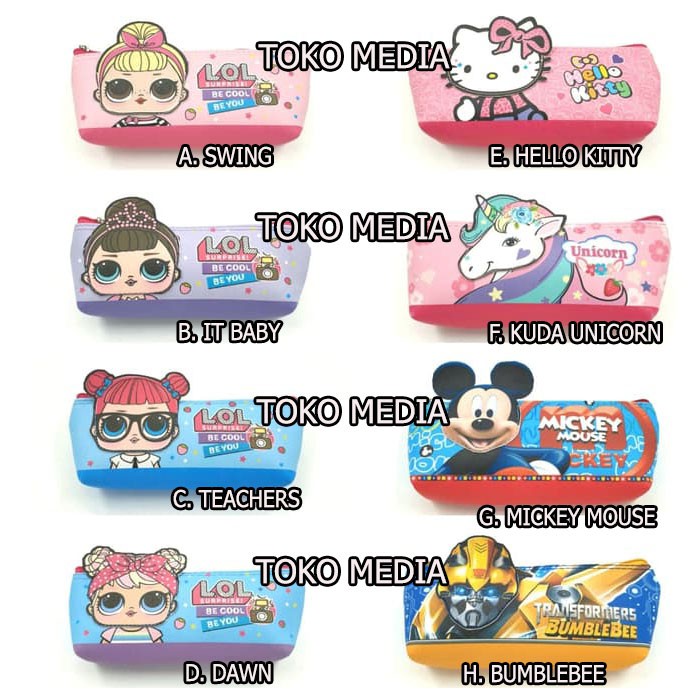 

Tempat Pensil Anak Bahan Taiga 4D Bagus Murah