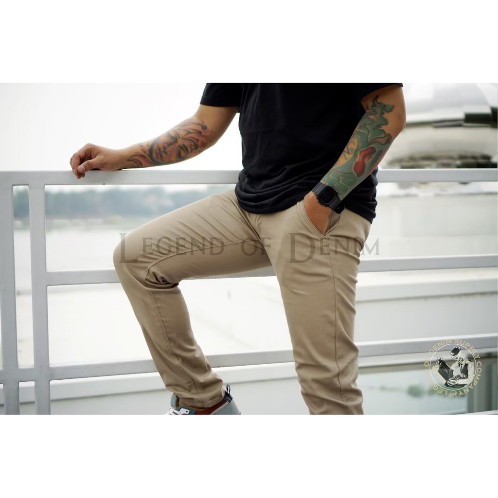 Celana Chino panjang Pria | Chino Short Long Pant By LEGEND OF DENIM™ LOD™ Original[COD]