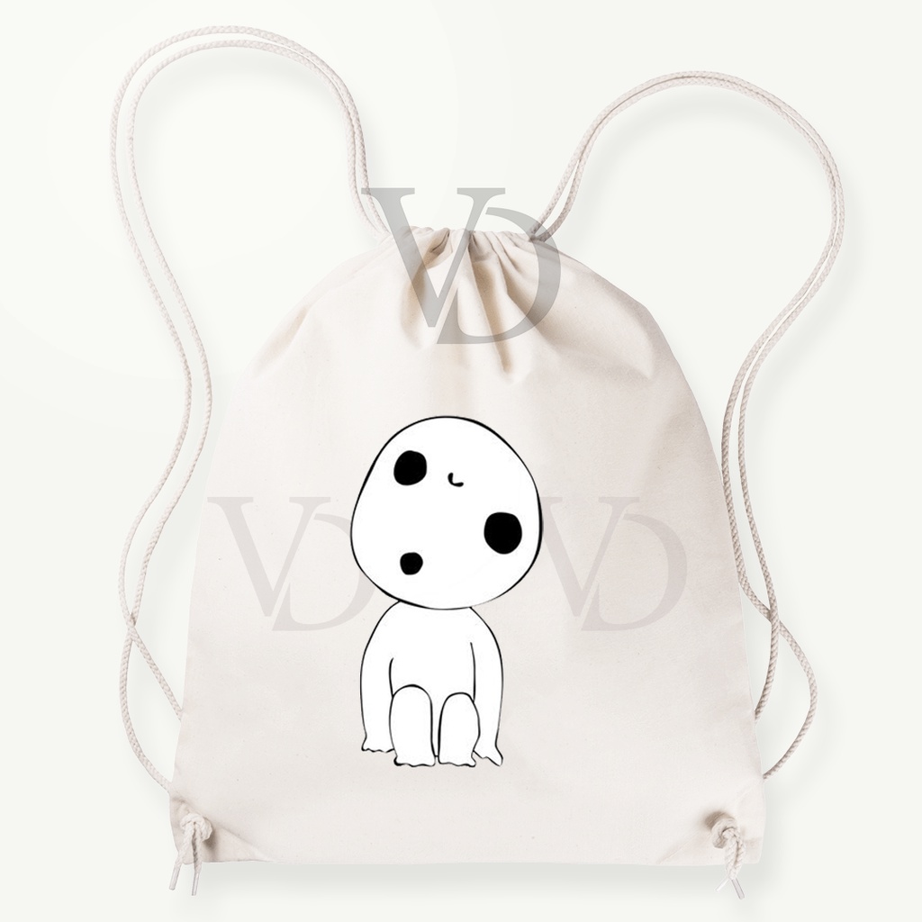 tote bag kanvas / tote bag totoro / tote bag anime japan / tote bag anime jepang / tote bag ghibli studio