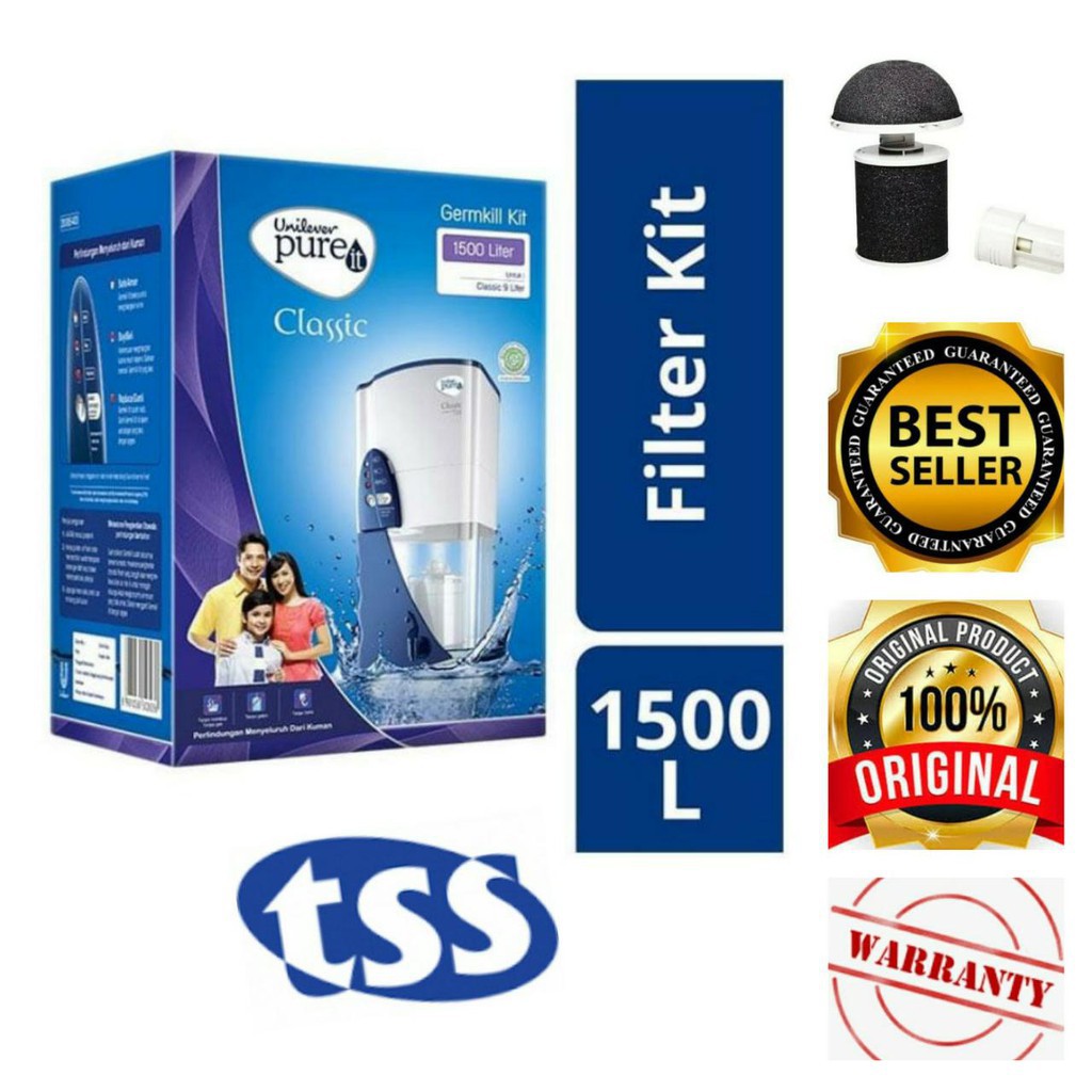 SGS Unilever Pure It Germkill 1500L | Germ Kill Filter Air