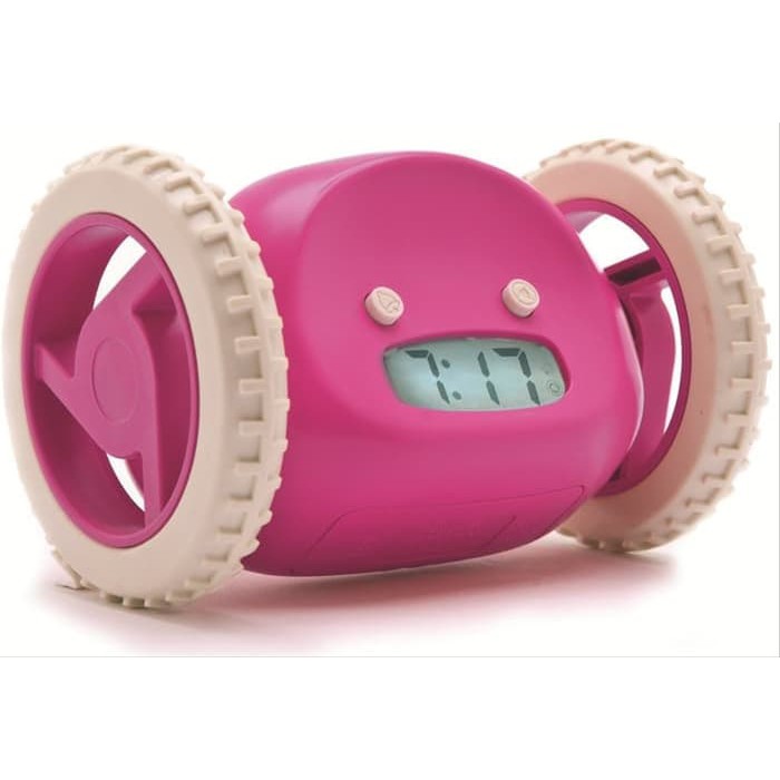 Clocky Alarm Clock Jam Weker Digital Robot Unik