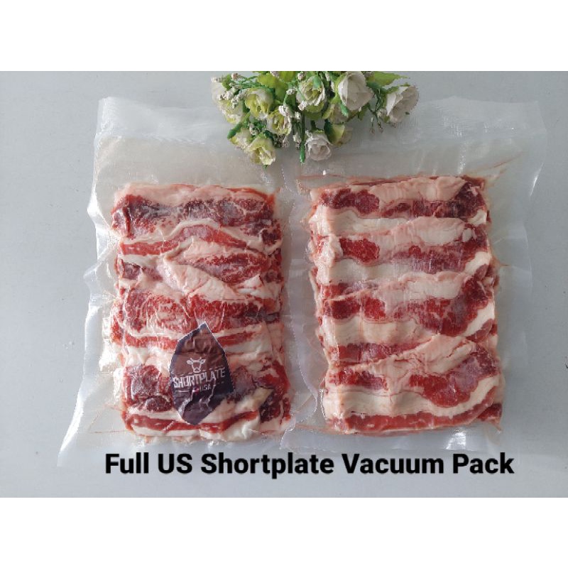 

US Beef Shortplate 500 gr, Beef Slice Fat, Daging Slice, Grill,Yosinoya