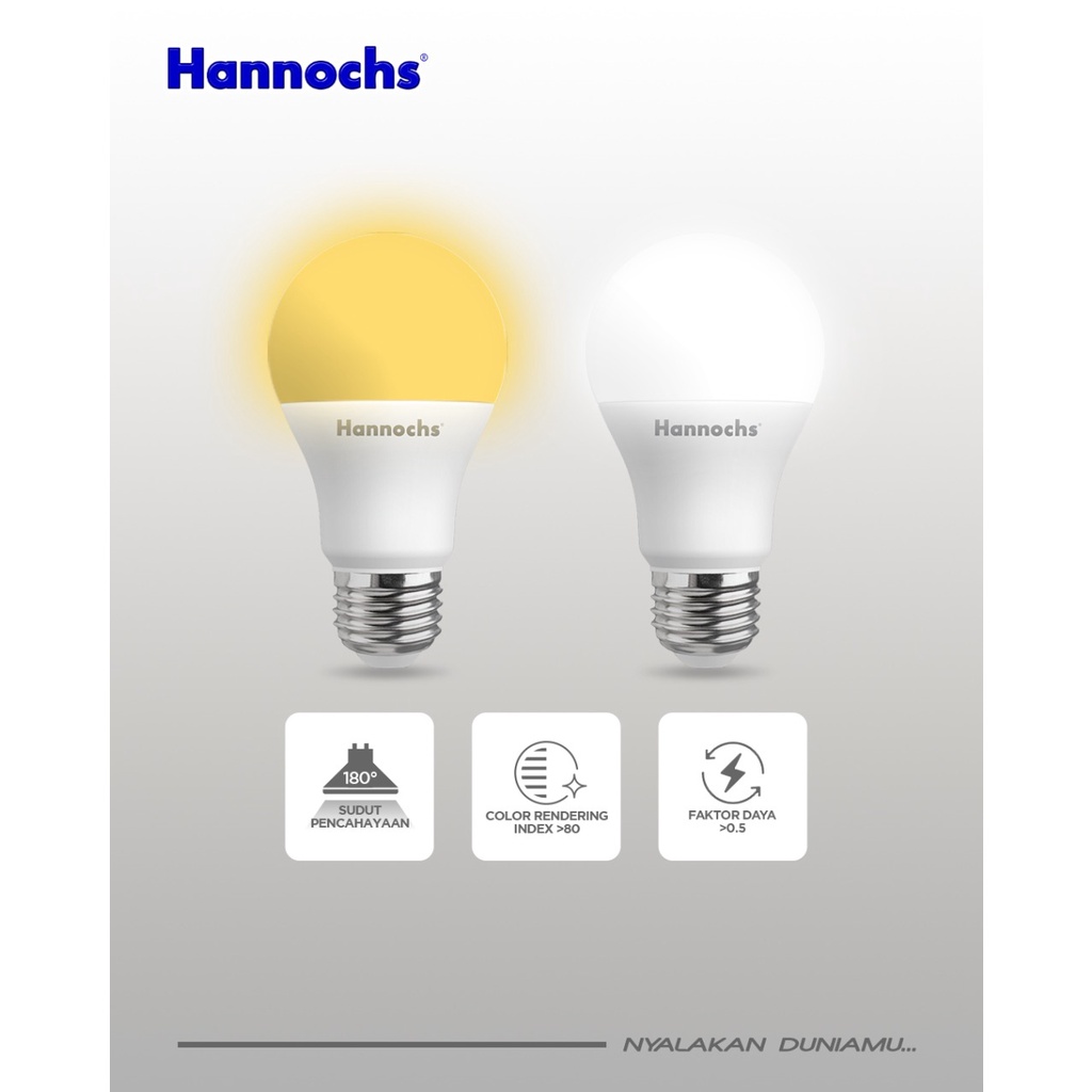 Lampu LED Hannochs Avengers 40W 50W Cool Daylight