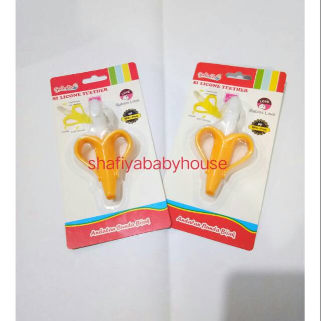 Reliable Silicone Teether Banana