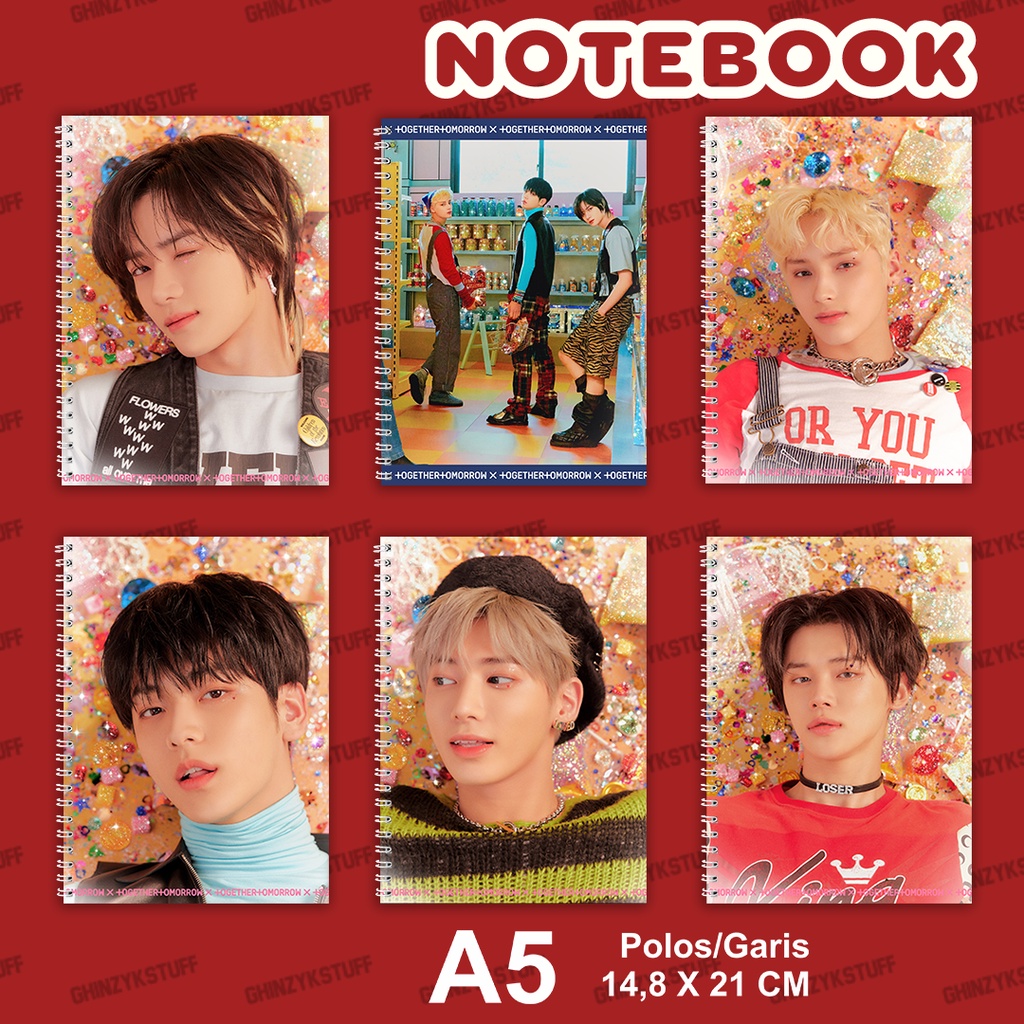 

Notebook KPOP TXT The Chaos Chapter- FIGHT OR ESCAPE (Escape ver.) Seri 2 Ukuran A5 14,6 cm x 21 cm KPOP Merchandise