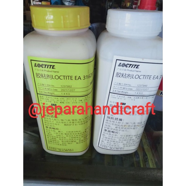 Lem Epoxy Kayu Henkel Loctite | Lem Furniture Mebel Super Kuat | Lem 2 Komponen untuk Kayu