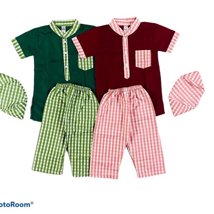 ❃ 6bln-3th KOKO ANAK TURKEY SETELAN BAJU MUSLIM ANAK by Little Koda ☀