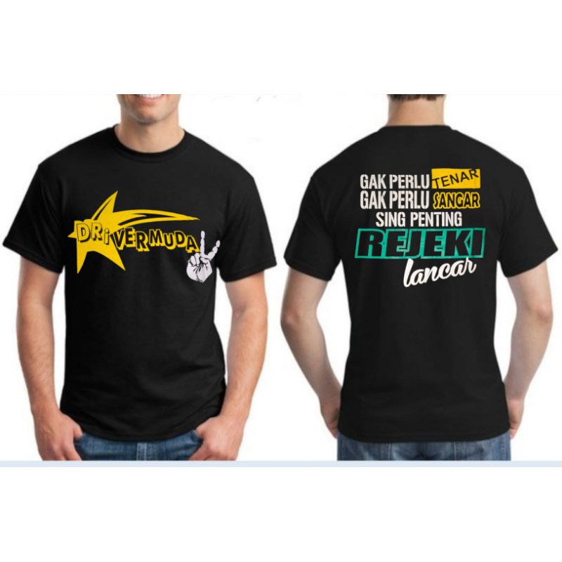 Kaos distro Driver muda / kaos driver muda / kaos driver / kaos logo driver muda / kaos driver keren