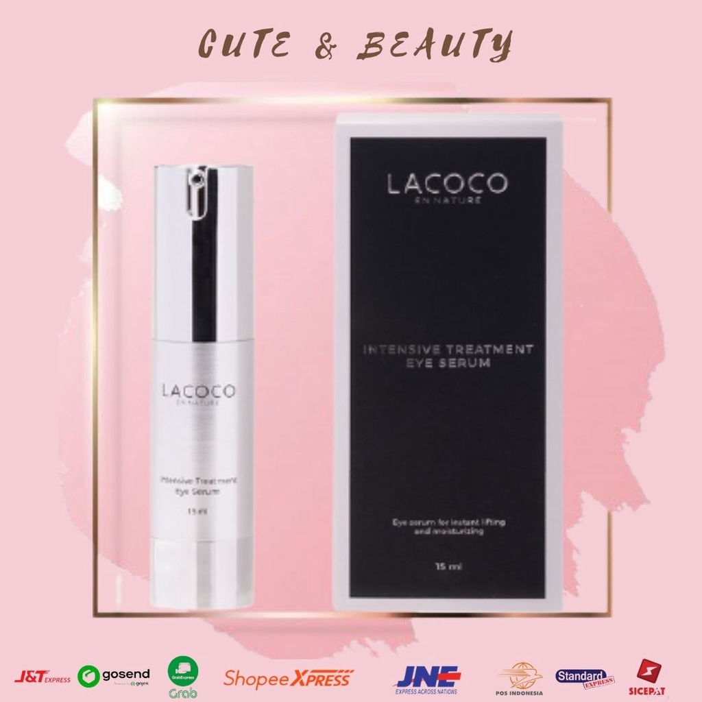 serum LACOCO Intensive Treatment Eye Serum [ Trial kit ] wardah serum sunscreen masker Toner