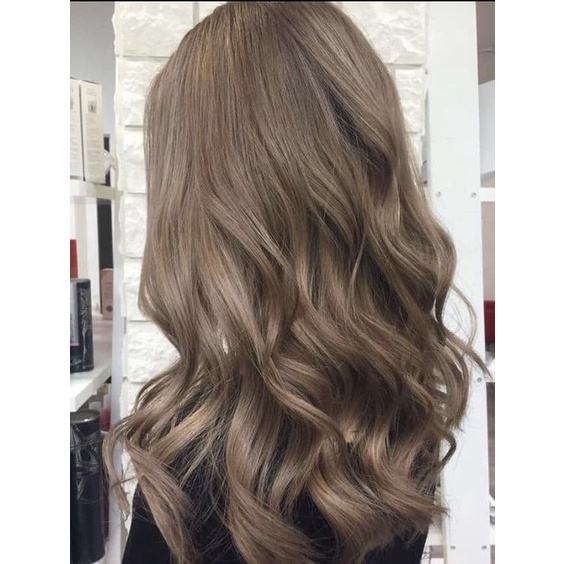 COLORE FRESCO - ASH BROWN color cream cat pewarna rambut gray abu-abu FR