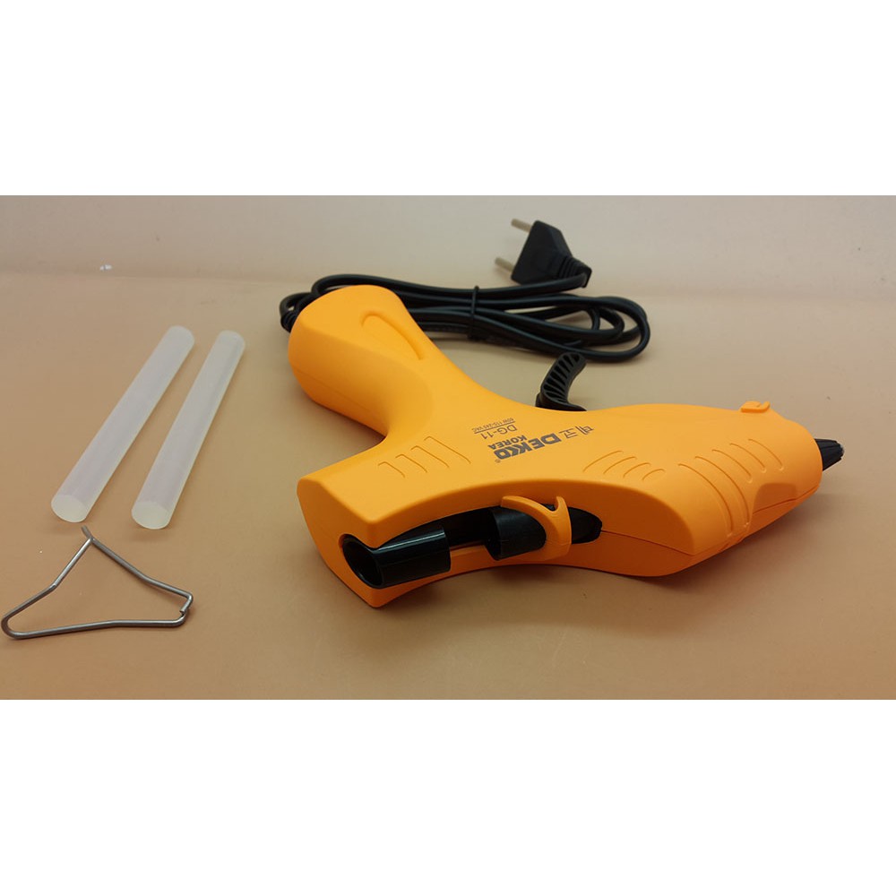 Alat Lem Tembak DEKKO 60W DG-11 KOREA Hot Melt GLUE GUN DEKKO Pistol