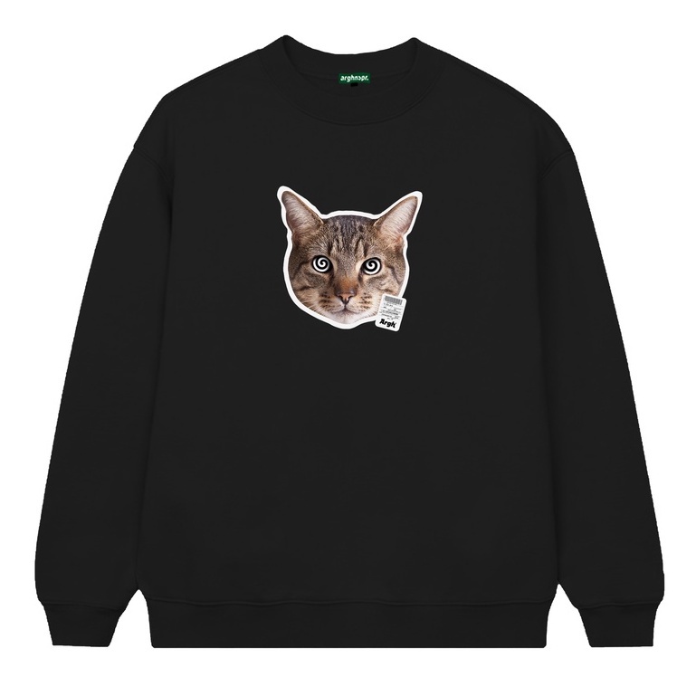 Arghinspire Crewneck Hitam - Cat Permium